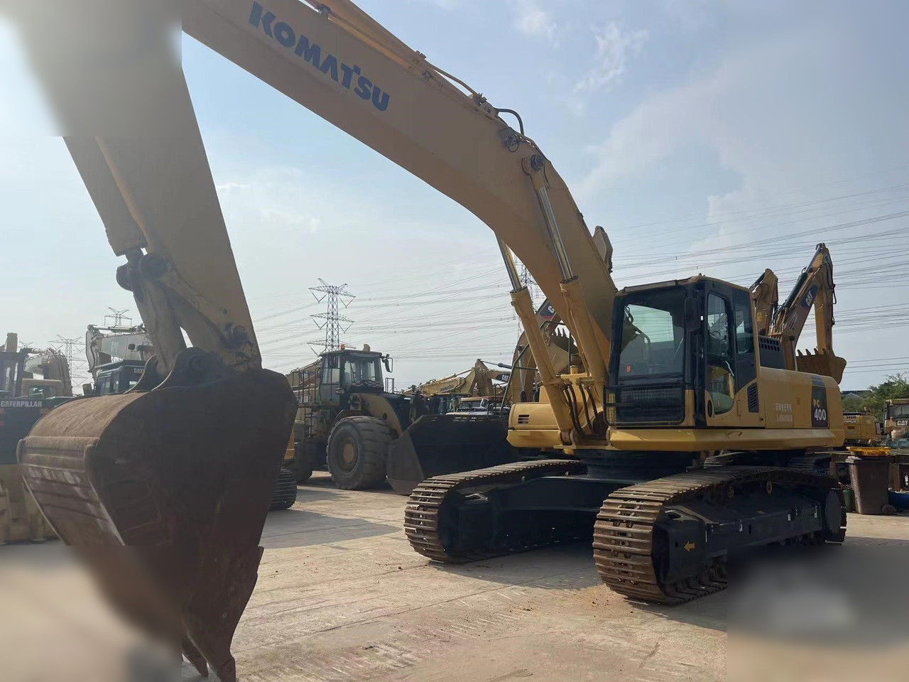 KOMATSU PC400-8R - Kettenbagger: das Bild 4 KOMATSU PC400-8R - Kettenbagger: das Bild 4