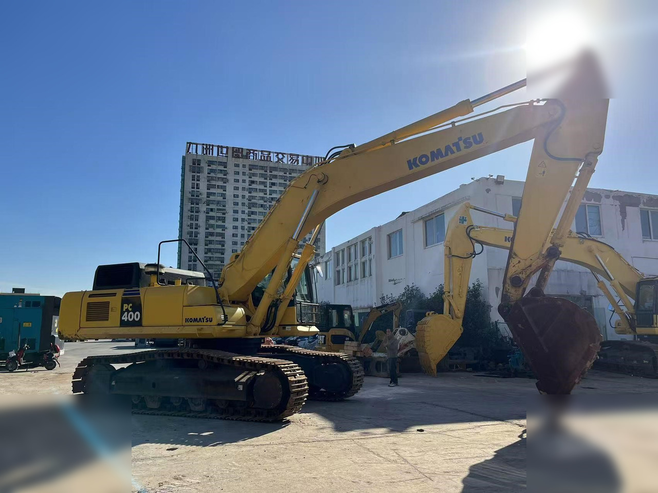 KOMATSU PC400-8R - Kettenbagger: das Bild 1 KOMATSU PC400-8R - Kettenbagger: das Bild 1
