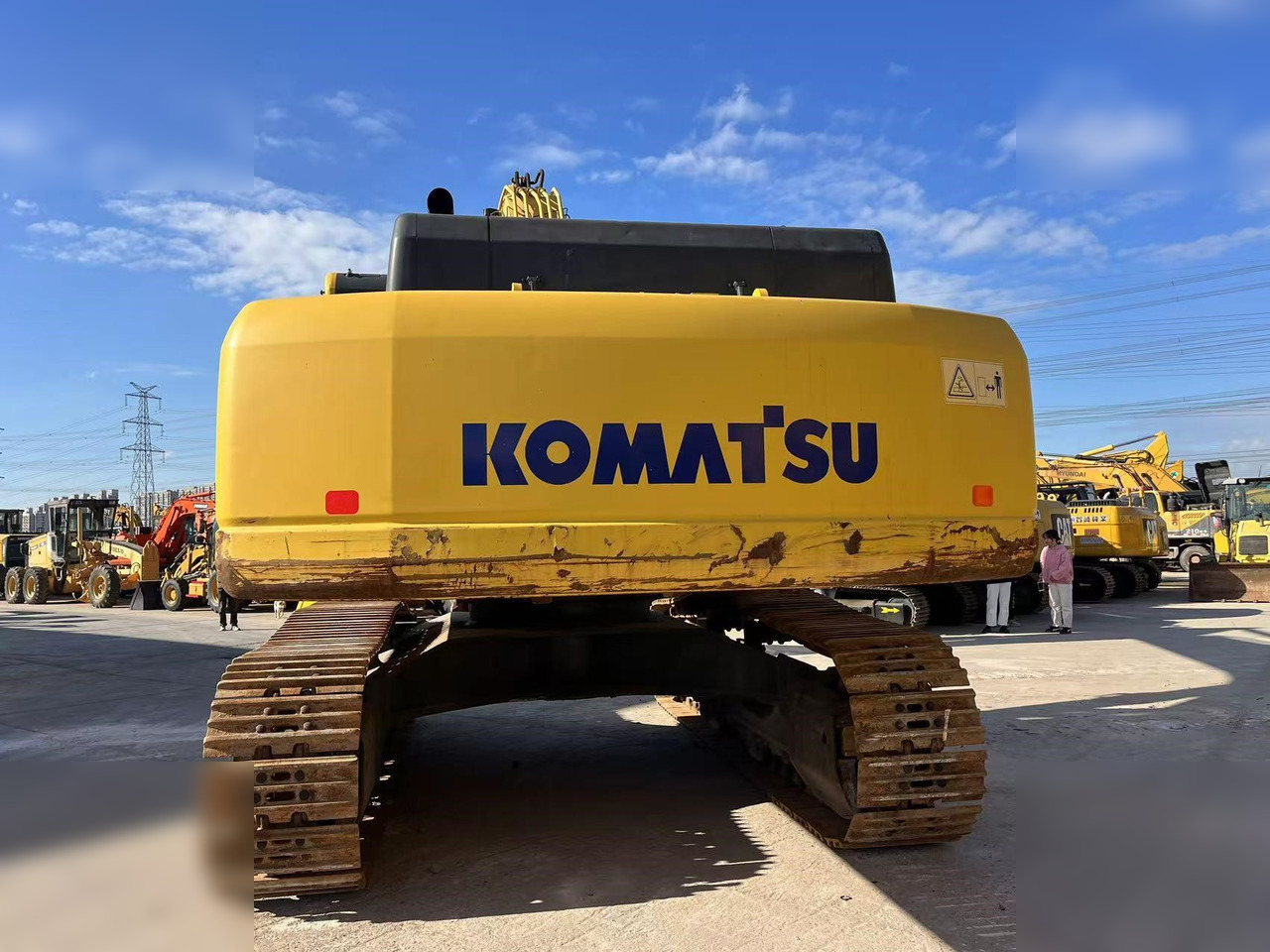 KOMATSU PC400-8R - Kettenbagger: das Bild 3 KOMATSU PC400-8R - Kettenbagger: das Bild 3