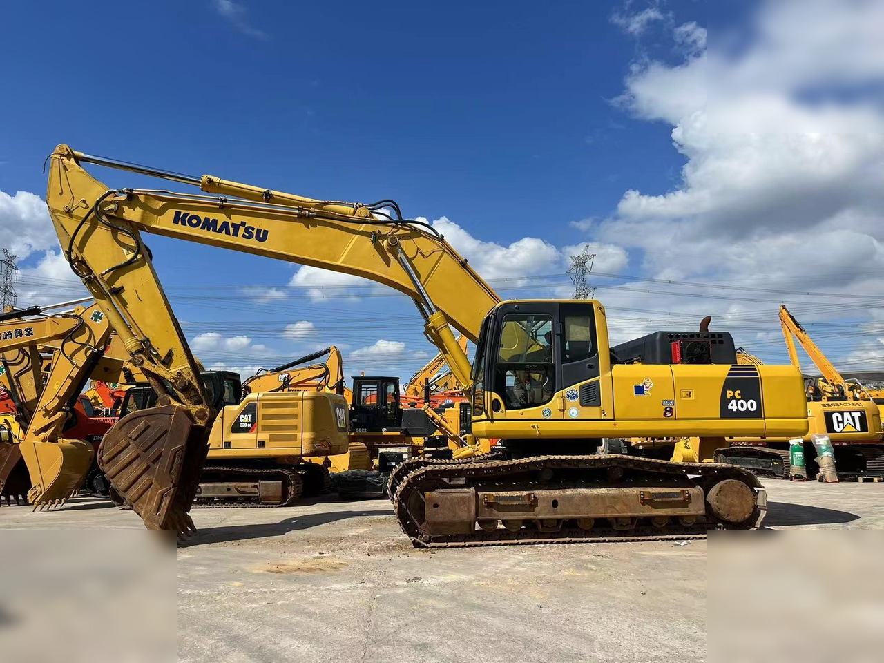 KOMATSU PC400-8R - Kettenbagger: das Bild 1 KOMATSU PC400-8R - Kettenbagger: das Bild 1