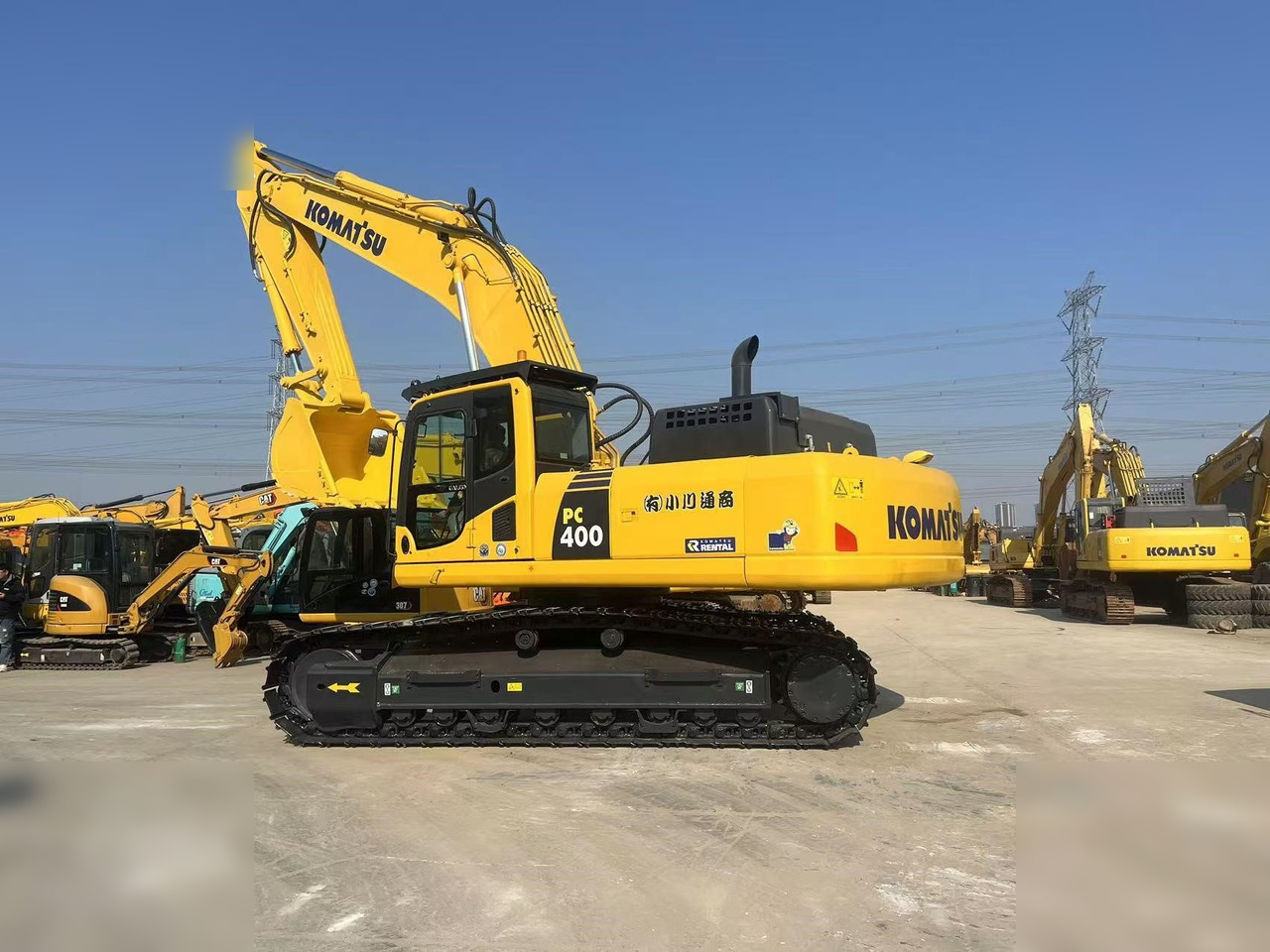 KOMATSU PC400-8R - Kettenbagger: das Bild 4 KOMATSU PC400-8R - Kettenbagger: das Bild 4