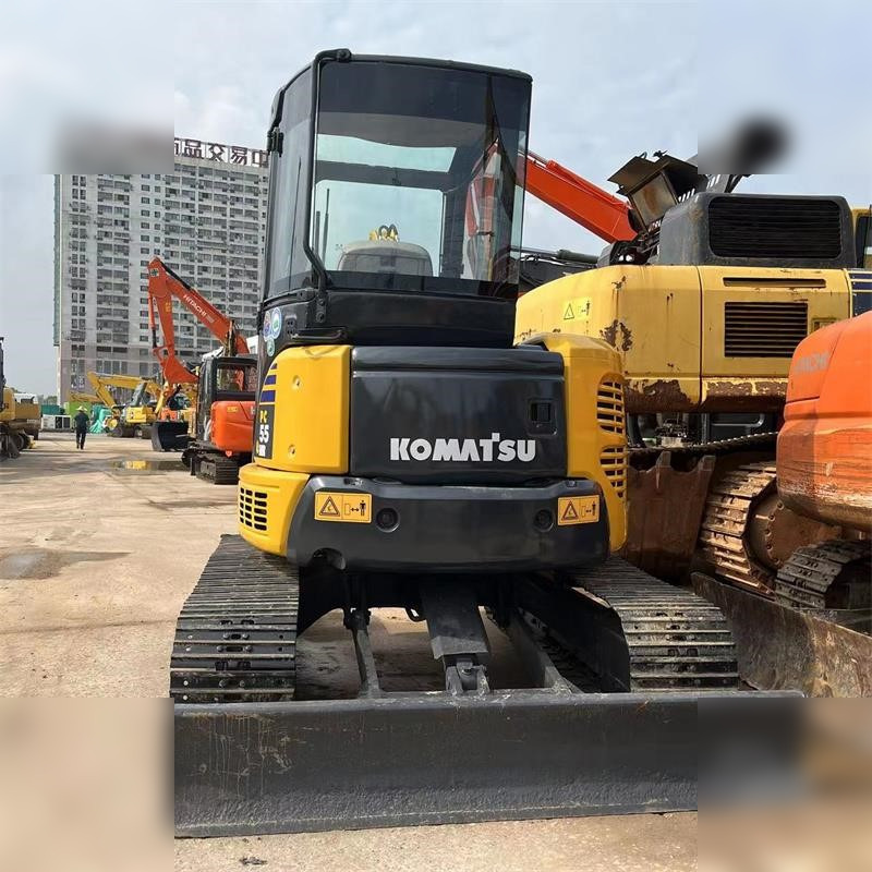 KOMATSU PC55MR-2 - Minibagger: das Bild 4 KOMATSU PC55MR-2 - Minibagger: das Bild 4