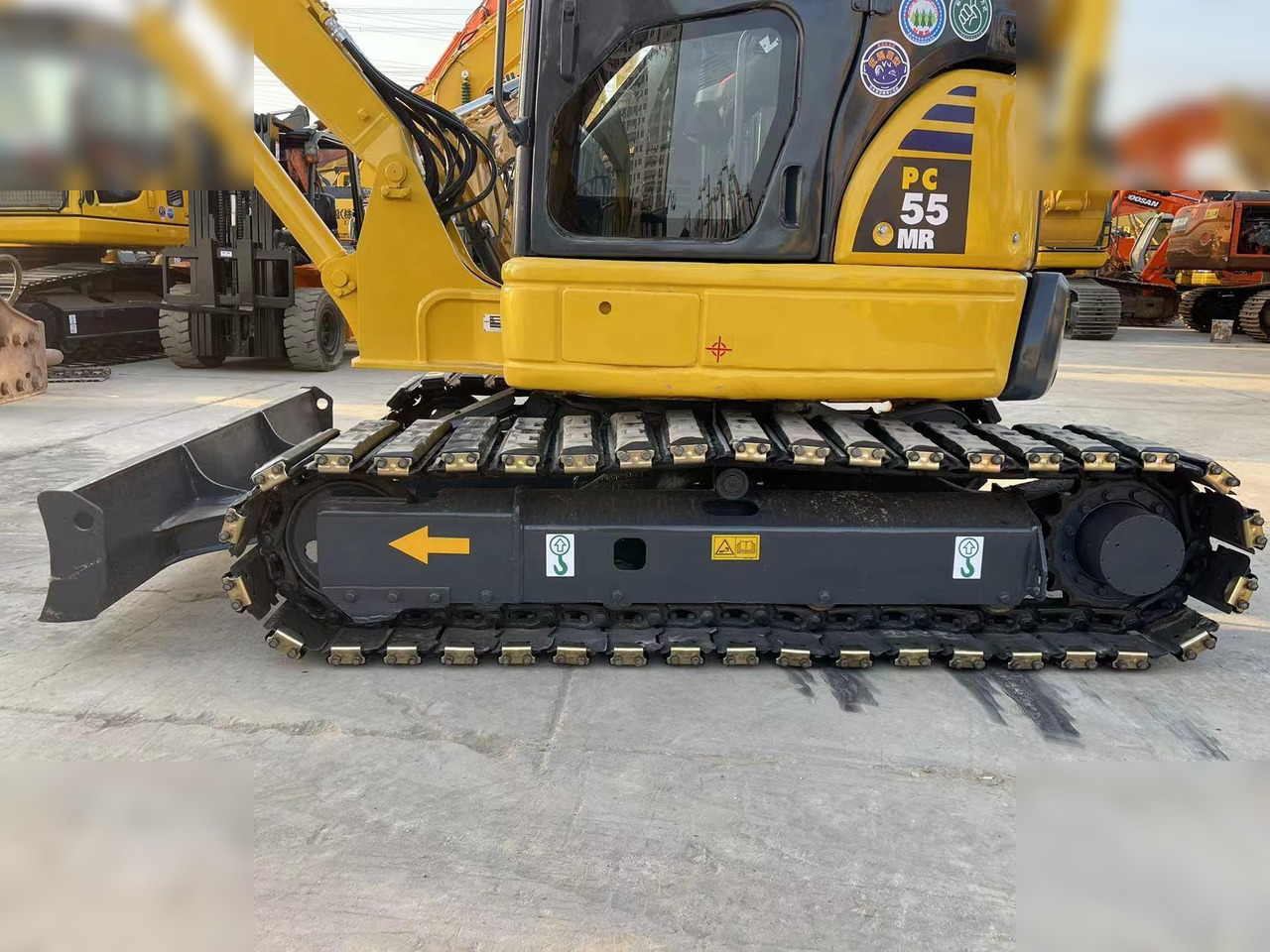 KOMATSU PC55MR-2 - Minibagger: das Bild 4 KOMATSU PC55MR-2 - Minibagger: das Bild 4