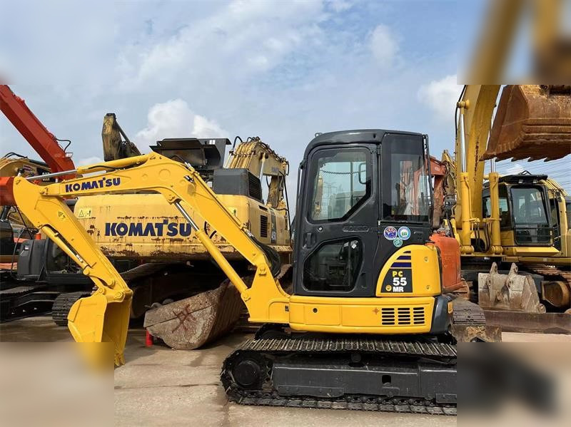 KOMATSU PC55MR-2 - Minibagger: das Bild 1 KOMATSU PC55MR-2 - Minibagger: das Bild 1