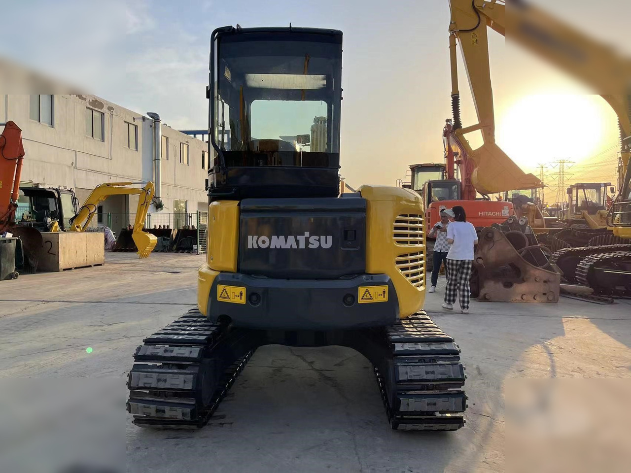 KOMATSU PC55MR-2 - Minibagger: das Bild 3 KOMATSU PC55MR-2 - Minibagger: das Bild 3