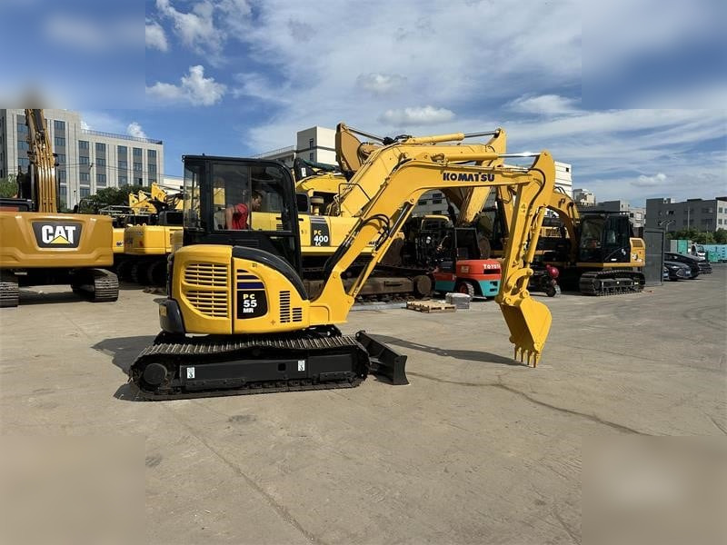 KOMATSU PC55MR-2 - Minibagger: das Bild 1 KOMATSU PC55MR-2 - Minibagger: das Bild 1