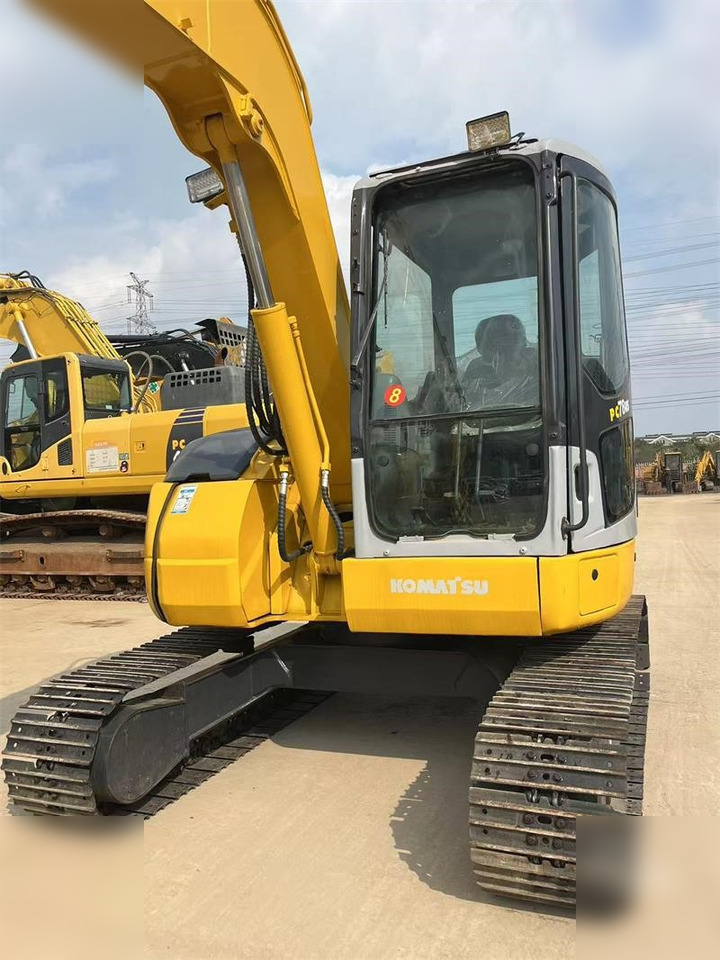 KOMATSU PC78US - Kettenbagger: das Bild 5 KOMATSU PC78US - Kettenbagger: das Bild 5