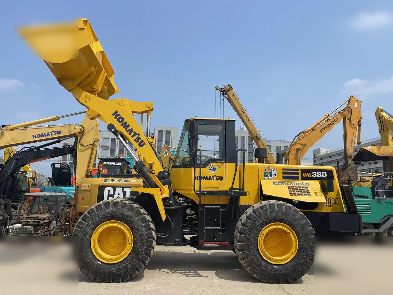 KOMATSU WA380-3 - Radlader: das Bild 1 KOMATSU WA380-3 - Radlader: das Bild 1