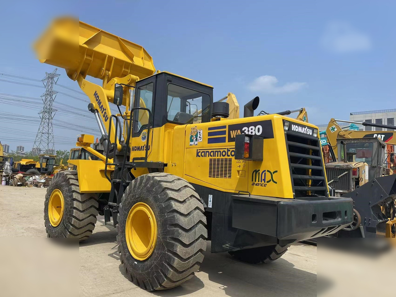 KOMATSU WA380-3 - Radlader: das Bild 3 KOMATSU WA380-3 - Radlader: das Bild 3