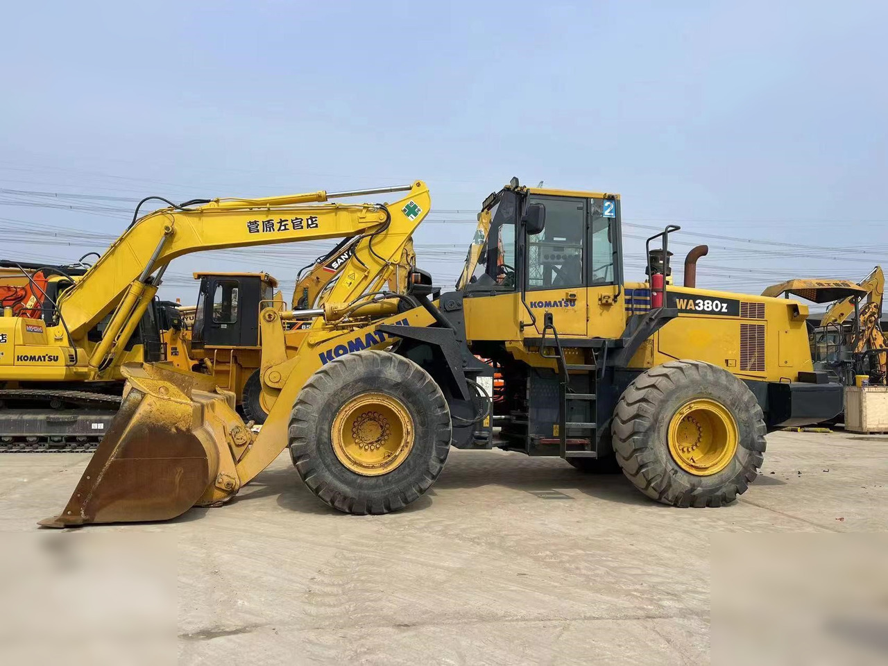 KOMATSU WA380Z-6 - Radlader: das Bild 1 KOMATSU WA380Z-6 - Radlader: das Bild 1