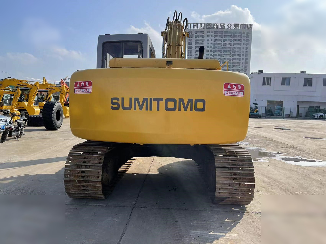 SUMITOMO SH120 - Kettenbagger: das Bild 4 SUMITOMO SH120 - Kettenbagger: das Bild 4