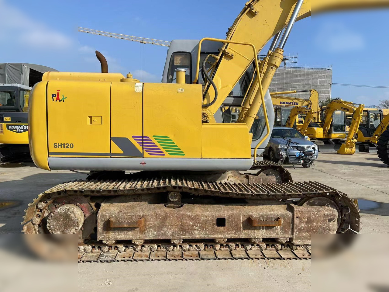 SUMITOMO SH120 - Kettenbagger: das Bild 3 SUMITOMO SH120 - Kettenbagger: das Bild 3