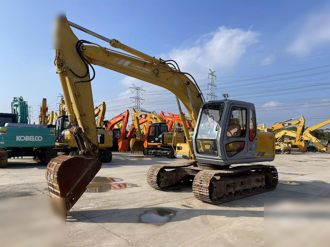 SUMITOMO SH120 - Kettenbagger: das Bild 1 SUMITOMO SH120 - Kettenbagger: das Bild 1