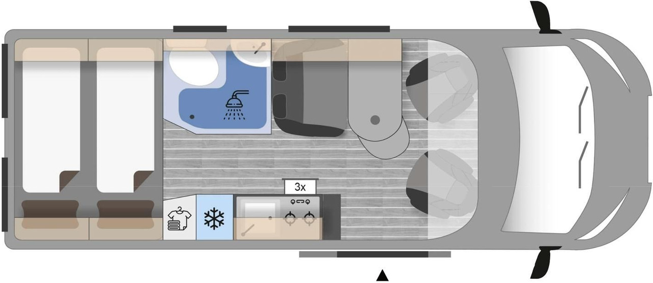 Clever Celebration 600 MJ 24*KLIMAAUTOMATIK*ACC*SOFORT* - Camper Van: das Bild 2 Clever Celebration 600 MJ 24*KLIMAAUTOMATIK*ACC*SOFORT* - Camper Van: das Bild 2