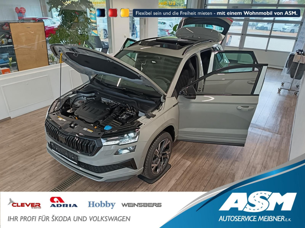 Skoda Karoq Sportline 2,0 TDI DSG 4x4*AHK*PSD*STD.HZG* - SUV/ Geländewagen: das Bild 1 Skoda Karoq Sportline 2,0 TDI DSG 4x4*AHK*PSD*STD.HZG* - SUV/ Geländewagen: das Bild 1
