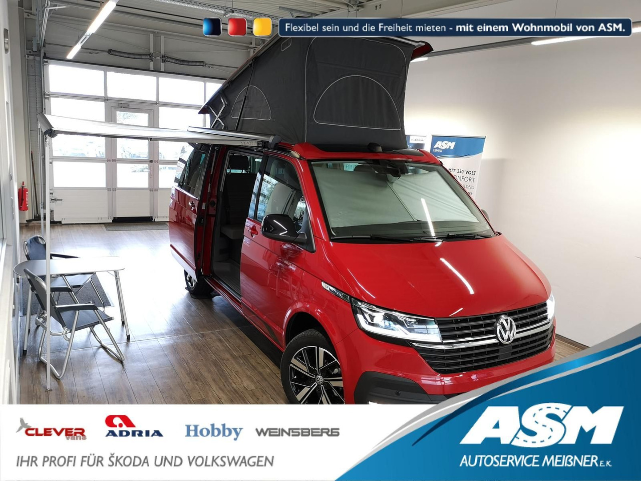 Volkswagen T6.1 California Coast DSG*SONDERZINSAKTION 3,99% - Camper Van: das Bild 1 Volkswagen T6.1 California Coast DSG*SONDERZINSAKTION 3,99% - Camper Van: das Bild 1