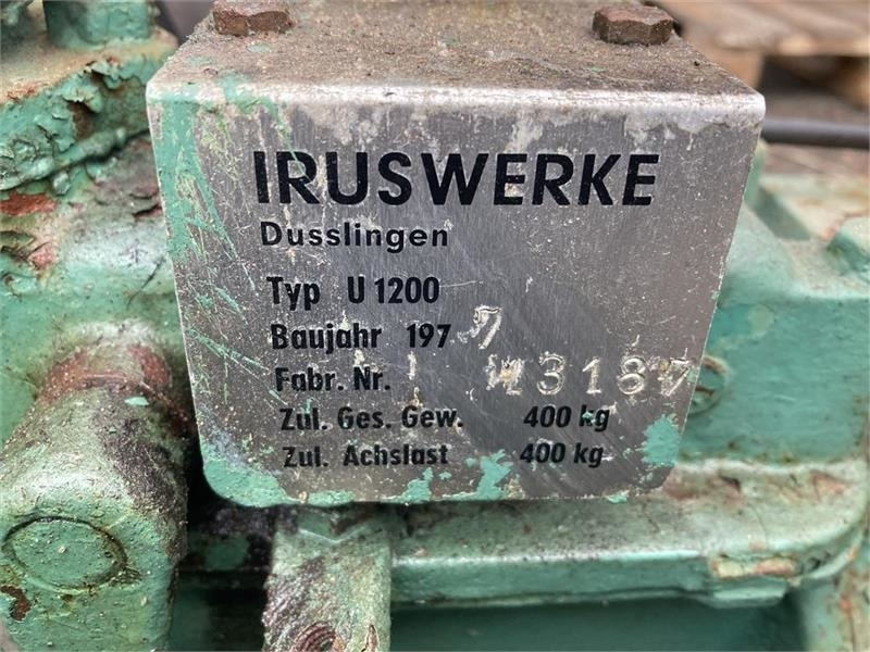 Irus U1200 med 120 cm fejemaskine  – Leasing Irus U1200 med 120 cm fejemaskine: das Bild 7