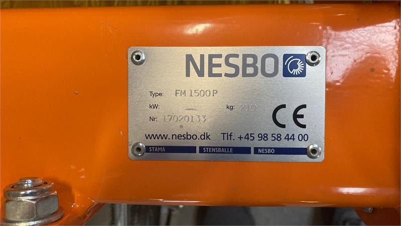 Nesbo FM 1500 P 1000H PTO - A-ramme kat. 1SS - Kehrbesen: das Bild 4 Nesbo FM 1500 P 1000H PTO - A-ramme kat. 1SS - Kehrbesen: das Bild 4