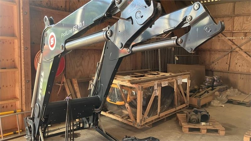 Stoll FZ 60,1 3 ventil og dæmpning Med beslag for NH T7. - Frontlader für Traktor: das Bild 1 Stoll FZ 60,1 3 ventil og dæmpning Med beslag for NH T7. - Frontlader für Traktor: das Bild 1