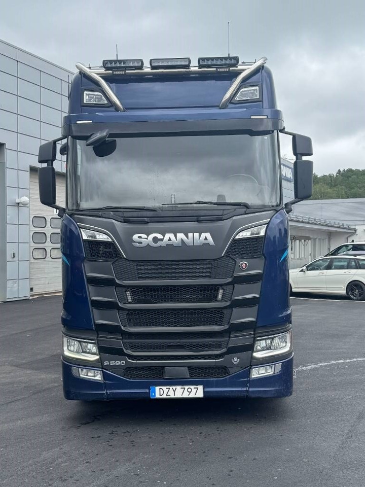 Scania S 580 6x2*4 Lastväxlare Hiab ink Flak - Abrollkipper: das Bild 2 Scania S 580 6x2*4 Lastväxlare Hiab ink Flak - Abrollkipper: das Bild 2