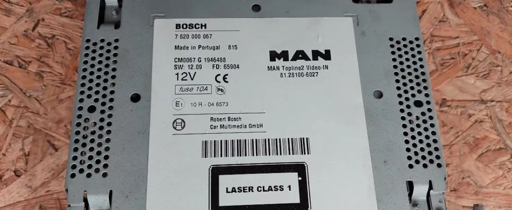 MAN TGX TGS TGL RADIO NAWIGACJA 81.28100-6027 - Navigationssystem für LKW: das Bild 2 MAN TGX TGS TGL RADIO NAWIGACJA 81.28100-6027 - Navigationssystem für LKW: das Bild 2