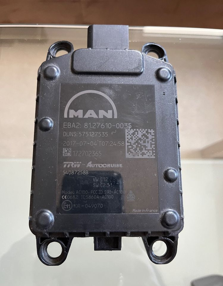 Radar MAN TGX TGS euro 6 ACC distronic - Sensor für LKW: das Bild 1 Radar MAN TGX TGS euro 6 ACC distronic - Sensor für LKW: das Bild 1