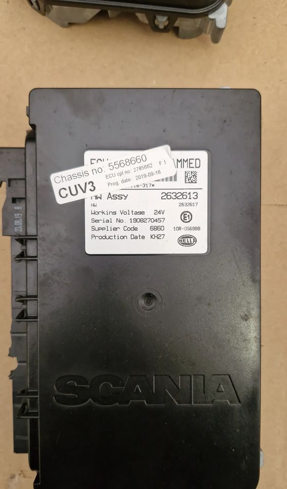 SCANIA R S STEROWNIK KOMPUTER ŚWIATEŁ CUV3 2632613 2192582 - Steuergerät für LKW: das Bild 2 SCANIA R S STEROWNIK KOMPUTER ŚWIATEŁ CUV3 2632613 2192582 - Steuergerät für LKW: das Bild 2