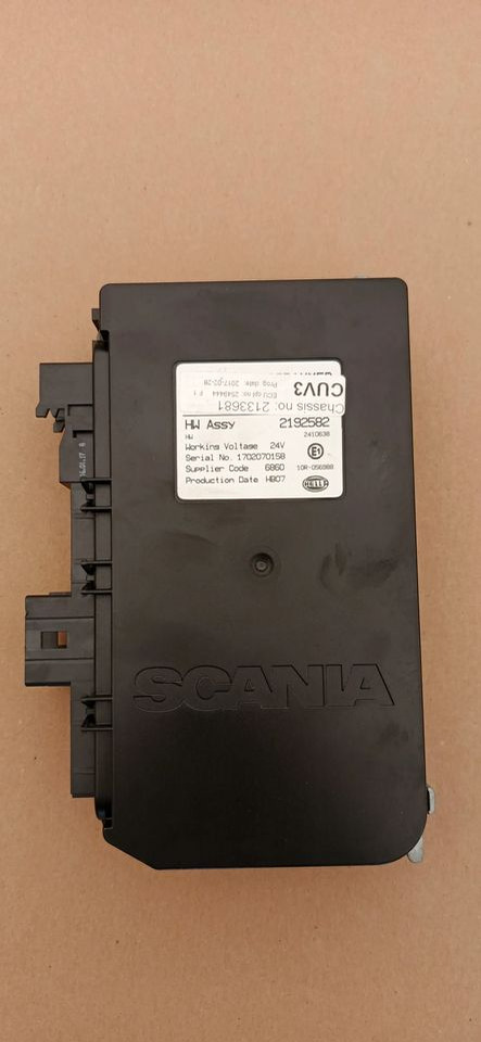 SCANIA R S STEROWNIK ŚWIATEŁ KOMPUTER CUV3 2632613 - Steuergerät für LKW: das Bild 1 SCANIA R S STEROWNIK ŚWIATEŁ KOMPUTER CUV3 2632613 - Steuergerät für LKW: das Bild 1