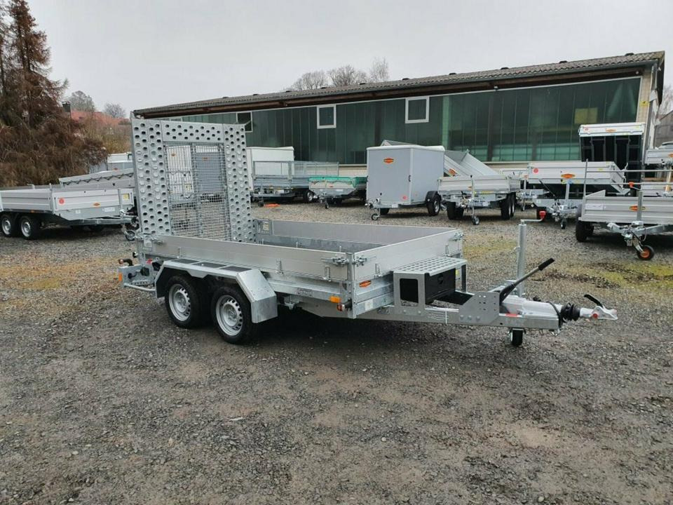 Böckmann Baumaschinen 3,5t Minibagger Kastenaufsatz Minibagger - Baumaschinenanhänger: das Bild 1 Böckmann Baumaschinen 3,5t Minibagger Kastenaufsatz Minibagger - Baumaschinenanhänger: das Bild 1