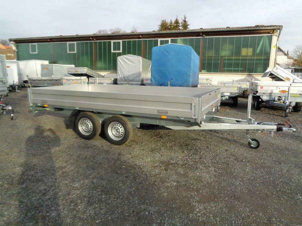 Pritschenanhänger/ Plattformanhänger Böckmann HL-AL 4121/27 ECO PKW-Anhänger, 2,7to. Hochlader: das Bild 11