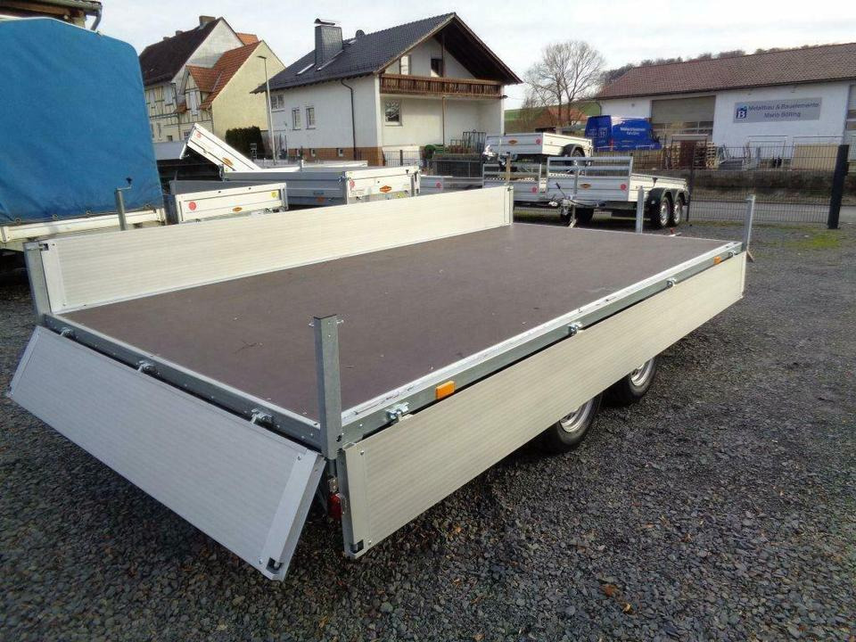 Pritschenanhänger/ Plattformanhänger Böckmann HL-AL 4121/27 ECO PKW-Anhänger, 2,7to. Hochlader: das Bild 6