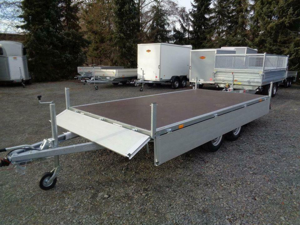 Pritschenanhänger/ Plattformanhänger Böckmann HL-AL 4121/27 ECO PKW-Anhänger, 2,7to. Hochlader: das Bild 9