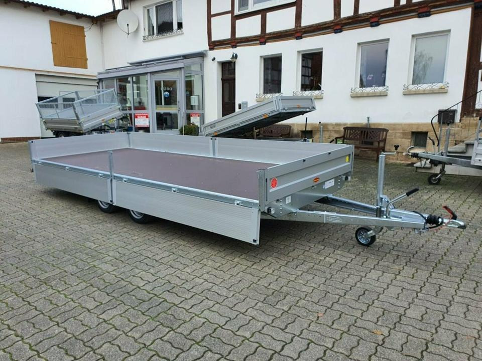 Böckmann HL-AL 5121/35 F ECO Hochlader PKW-Anhänger 3,5t - Pritschenanhänger/ Plattformanhänger: das Bild 1 Böckmann HL-AL 5121/35 F ECO Hochlader PKW-Anhänger 3,5t - Pritschenanhänger/ Plattformanhänger: das Bild 1