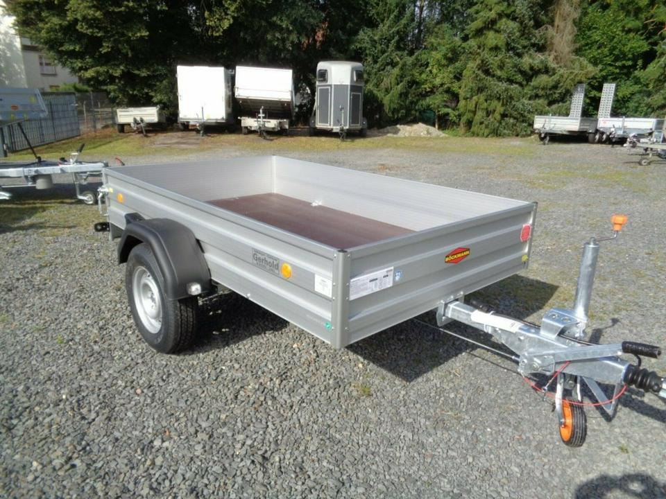 PKW Anhänger Böckmann PKW-Anhänger, 1500 kg, Alubordwände 100 km/h: das Bild 10