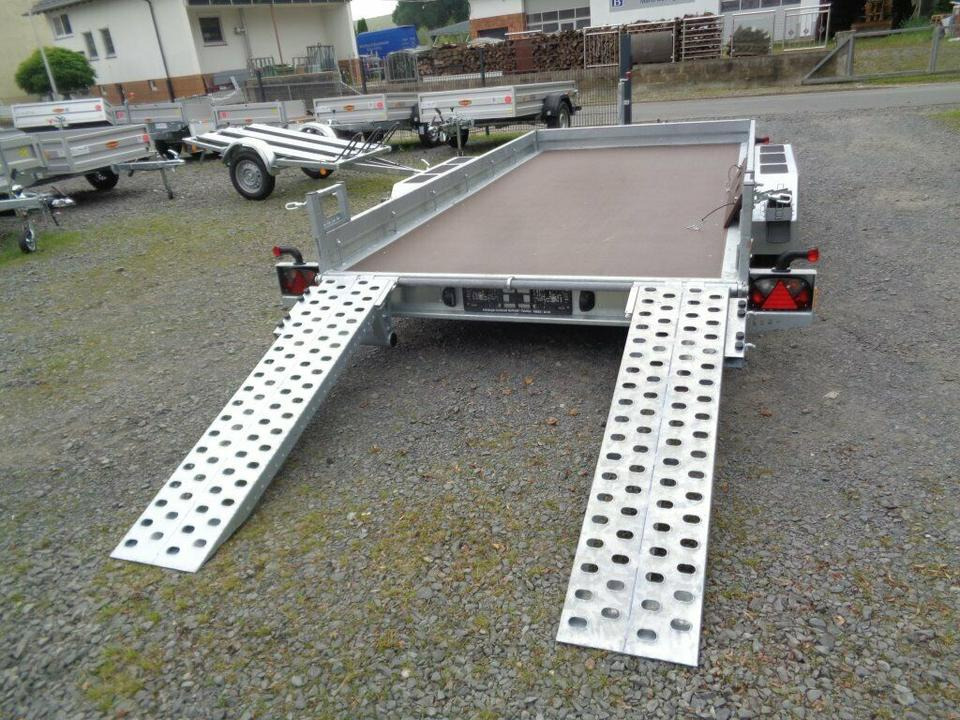 Baumaschinenanhänger Böckmann PKW-Anhänger, 3,5 to. Baumaschinen Anhänger Minibagger: das Bild 9