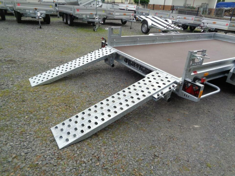 Baumaschinenanhänger Böckmann PKW-Anhänger, 3,5 to. Baumaschinen Anhänger Minibagger: das Bild 8