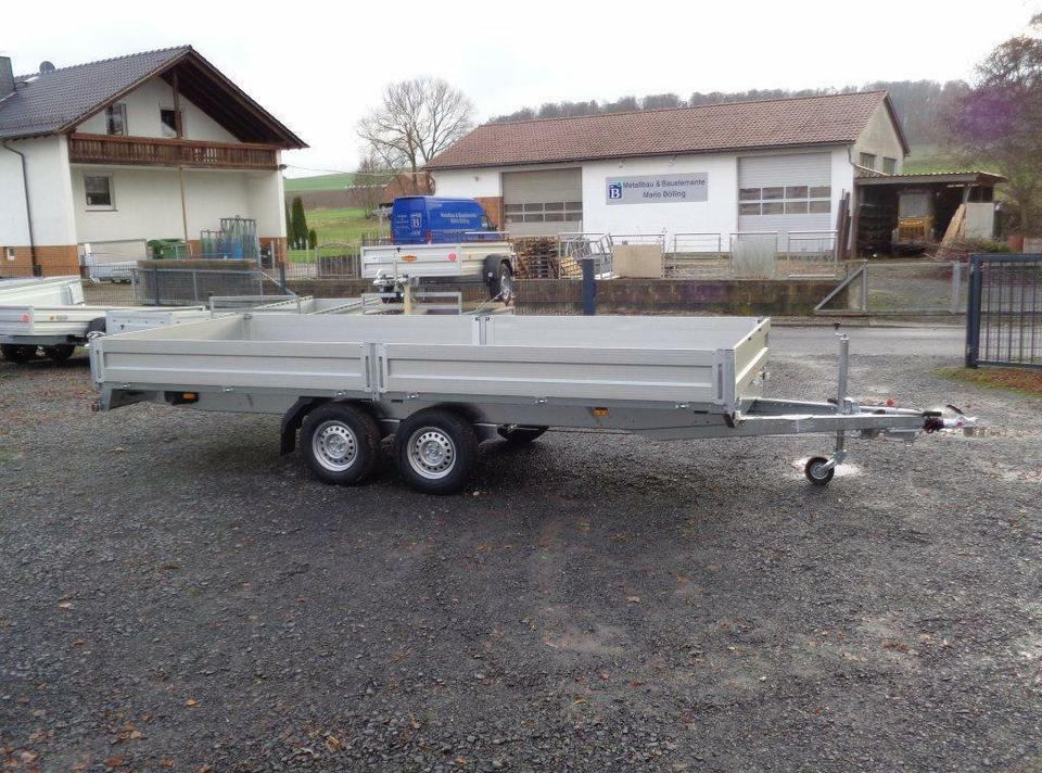 Böckmann PKW-Anhänger, 3,5to., Hochlader, 100 km/h - Pritschenanhänger/ Plattformanhänger: das Bild 3 Böckmann PKW-Anhänger, 3,5to., Hochlader, 100 km/h - Pritschenanhänger/ Plattformanhänger: das Bild 3