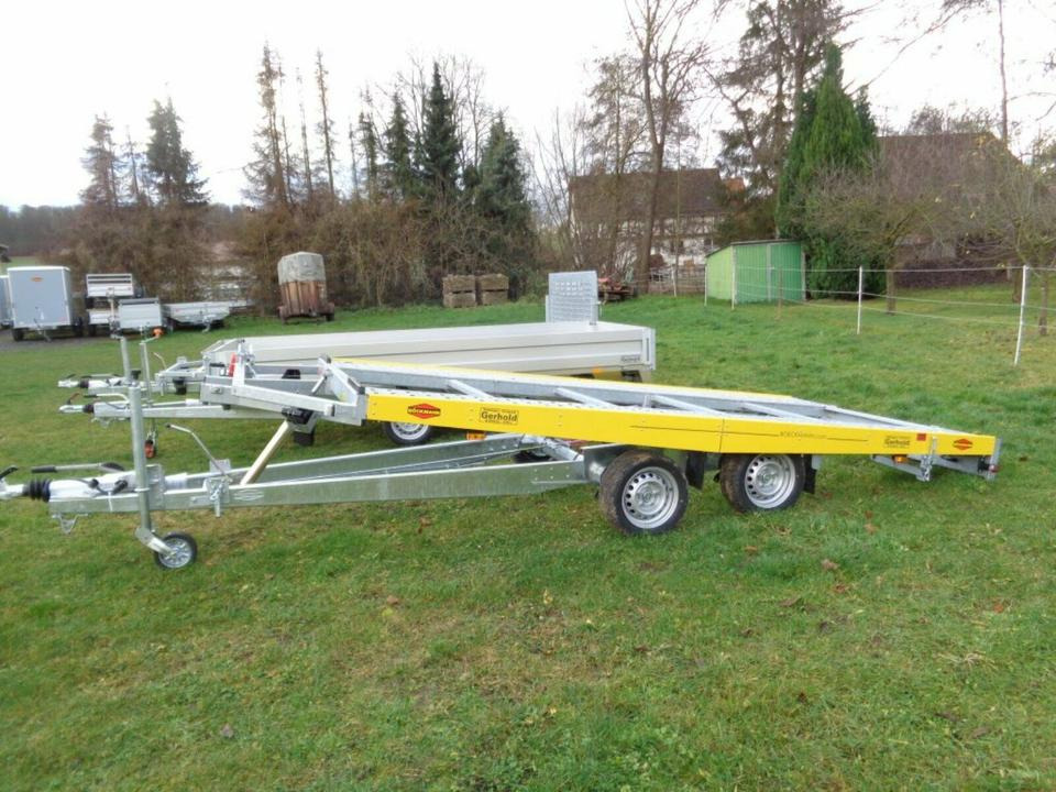 Böckmann PKW-Anhänger, Autotransporter, 3,5to. kippbar, 100 km/h - Autotransporter Anhänger: das Bild 1 Böckmann PKW-Anhänger, Autotransporter, 3,5to. kippbar, 100 km/h - Autotransporter Anhänger: das Bild 1