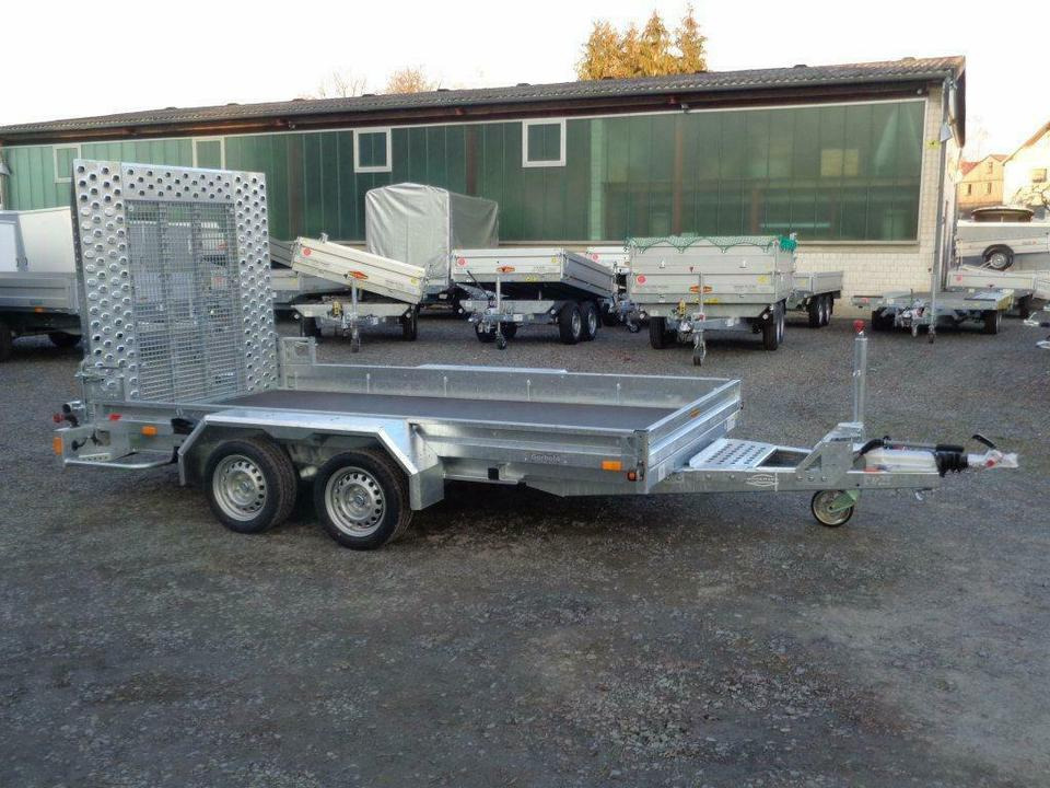 Böckmann, PKW-Anhänger, Baumaschinentransporter, 3,5 to. 100 km/h - Baumaschinenanhänger: das Bild 2 Böckmann, PKW-Anhänger, Baumaschinentransporter, 3,5 to. 100 km/h - Baumaschinenanhänger: das Bild 2