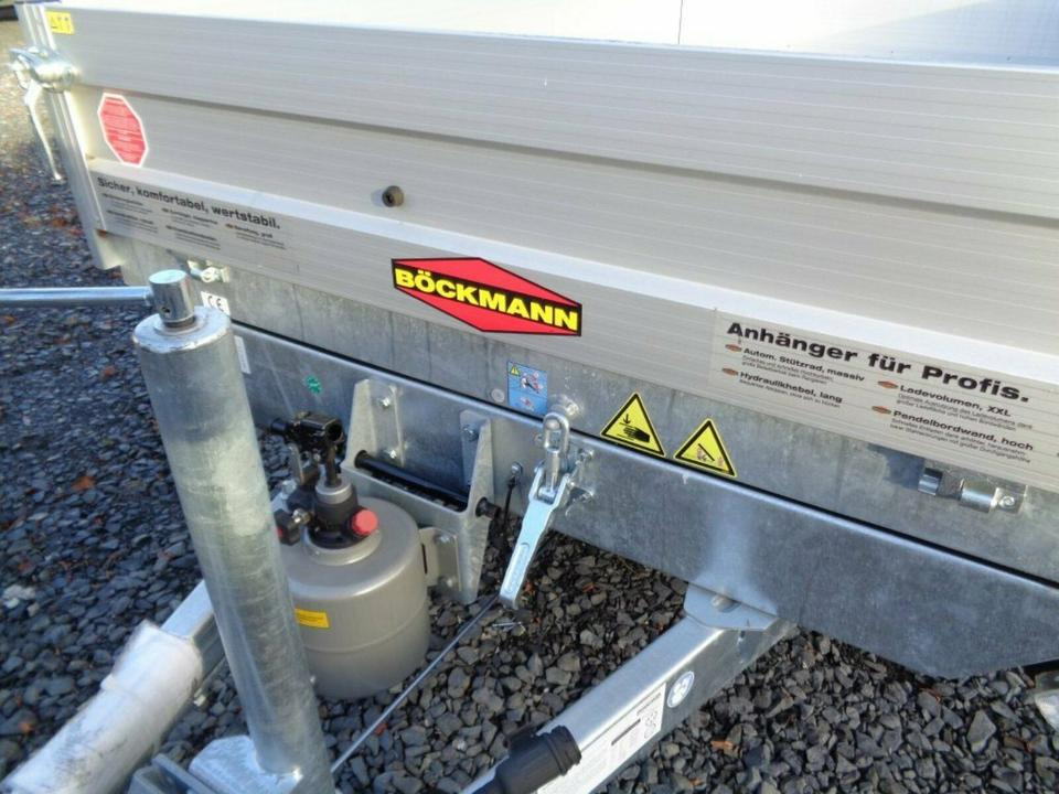 Kipper Anhänger Böckmann PKW-Anhänger, Rückwärtskipper, 2,7 to. Tandem: das Bild 14