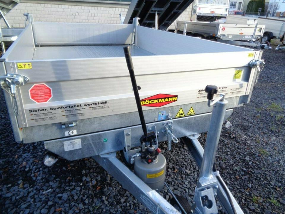 Kipper Anhänger Böckmann PKW-Anhänger, Rückwärtskipper, 2,7 to. Tandem: das Bild 7