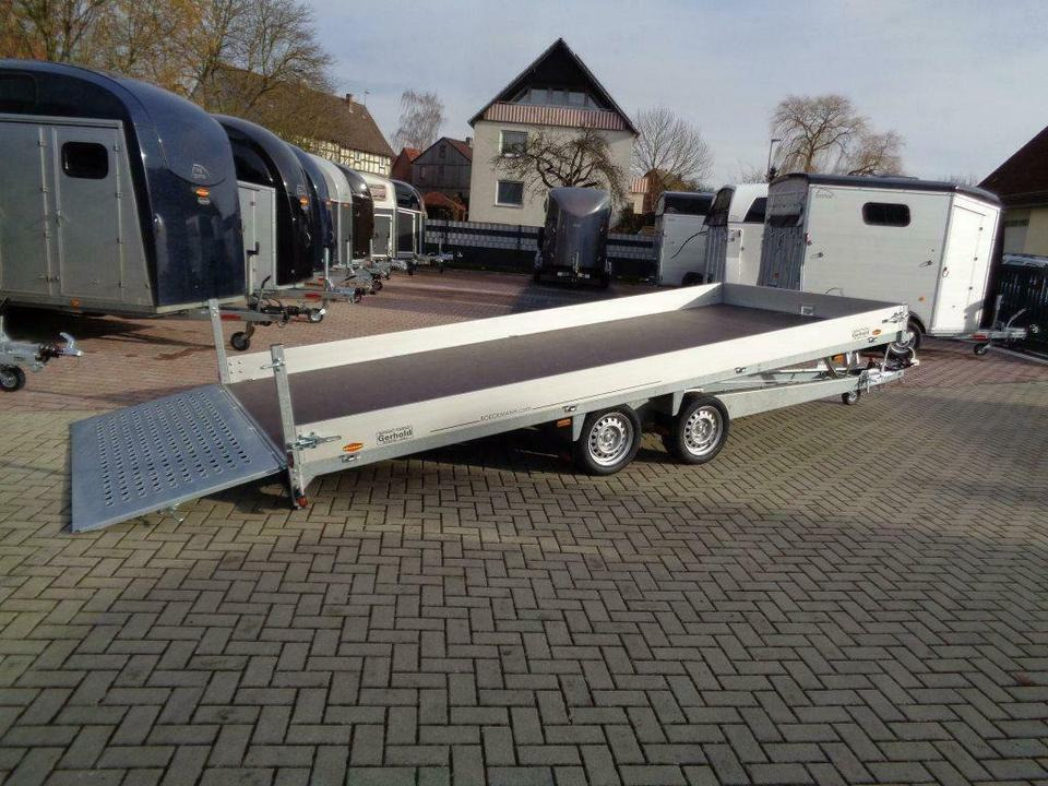 Böckmann PKW-Anhänger Universaltransporter kippbar 3,5t - Pritschenanhänger/ Plattformanhänger: das Bild 1 Böckmann PKW-Anhänger Universaltransporter kippbar 3,5t - Pritschenanhänger/ Plattformanhänger: das Bild 1