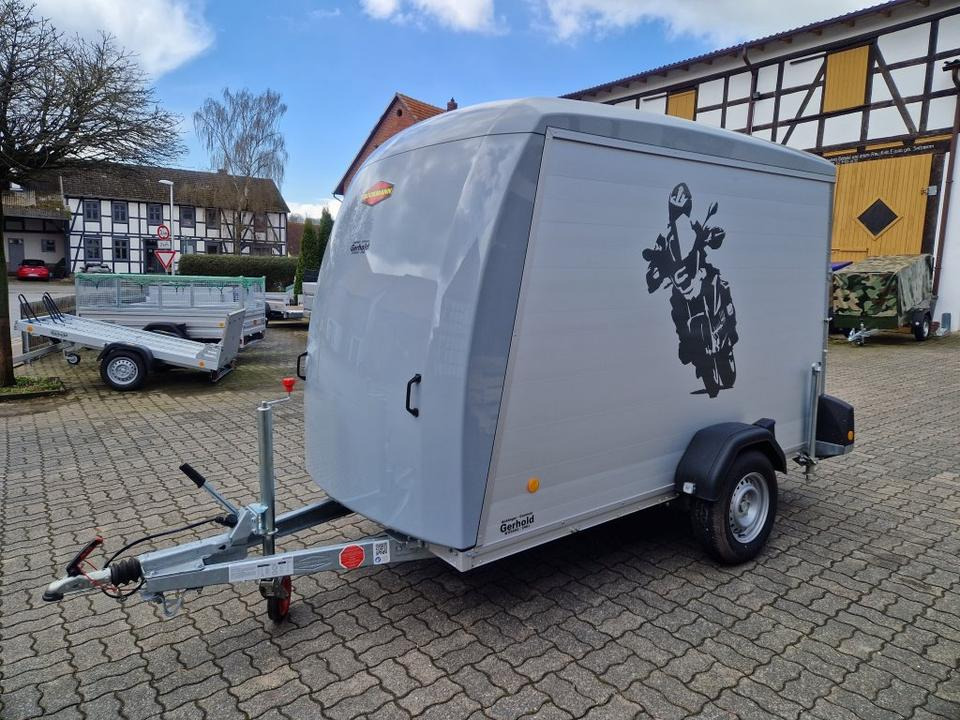 Böckmann PKW- Kofferanhänger KT PB AL 3015/15 M F 100km - Motorradanhänger: das Bild 2 Böckmann PKW- Kofferanhänger KT PB AL 3015/15 M F 100km - Motorradanhänger: das Bild 2