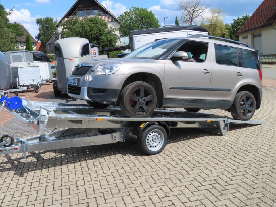 Böckmann-T PV,Autotransporter, 1,8 to. kippbar,PKW Anhänger,100 k - Autotransporter Anhänger: das Bild 2 Böckmann-T PV,Autotransporter, 1,8 to. kippbar,PKW Anhänger,100 k - Autotransporter Anhänger: das Bild 2