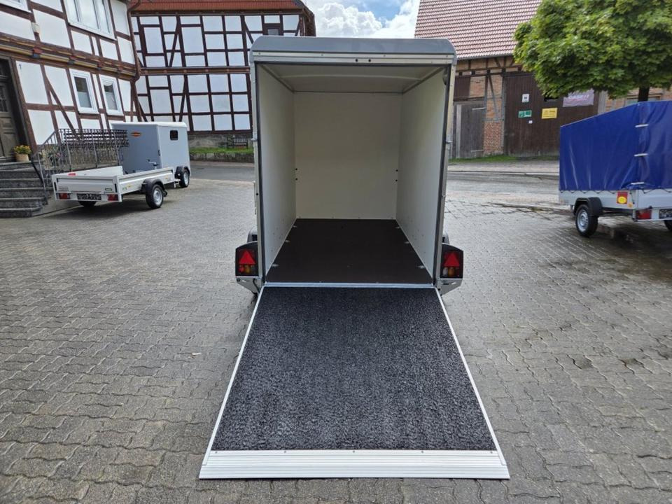 Kofferanhänger PKW-Anhänger Böckmann KT 3015/27 MF Rampe/Tür 2,7t - Koffer Anhänger: das Bild 3 Kofferanhänger PKW-Anhänger Böckmann KT 3015/27 MF Rampe/Tür 2,7t - Koffer Anhänger: das Bild 3