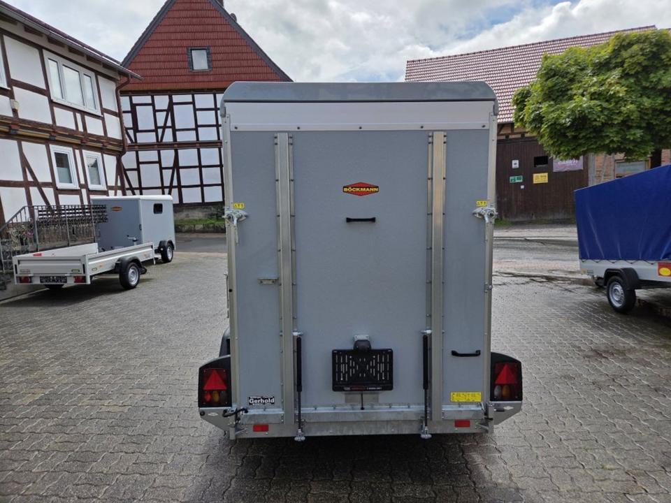 Kofferanhänger PKW-Anhänger Böckmann KT 3015/27 MF Rampe/Tür 2,7t - Koffer Anhänger: das Bild 2 Kofferanhänger PKW-Anhänger Böckmann KT 3015/27 MF Rampe/Tür 2,7t - Koffer Anhänger: das Bild 2