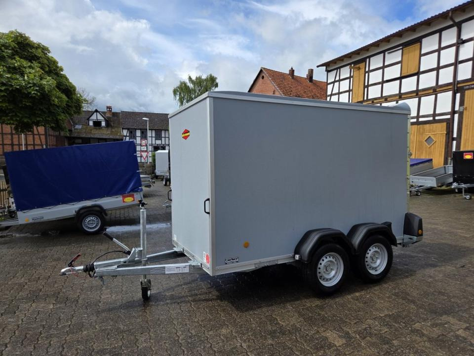 Kofferanhänger PKW-Anhänger Böckmann KT 3015/27 MF Rampe/Tür 2,7t - Koffer Anhänger: das Bild 1 Kofferanhänger PKW-Anhänger Böckmann KT 3015/27 MF Rampe/Tür 2,7t - Koffer Anhänger: das Bild 1