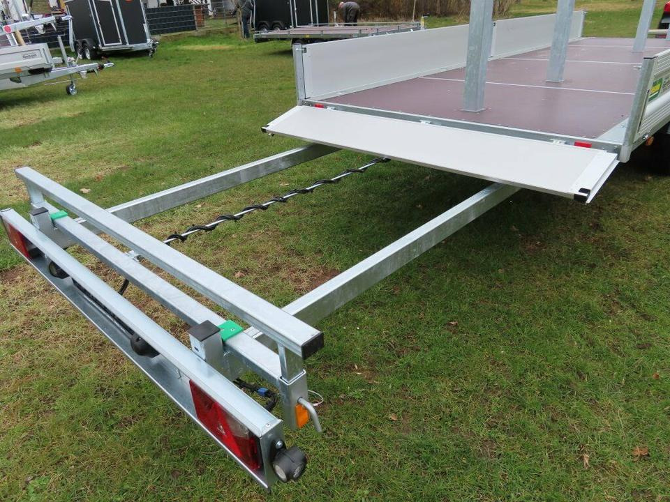 Langmaterialanhänger Unsinn LM 3554-14-2040 Deichsel ausziehbar - Pritschenanhänger/ Plattformanhänger: das Bild 5 Langmaterialanhänger Unsinn LM 3554-14-2040 Deichsel ausziehbar - Pritschenanhänger/ Plattformanhänger: das Bild 5