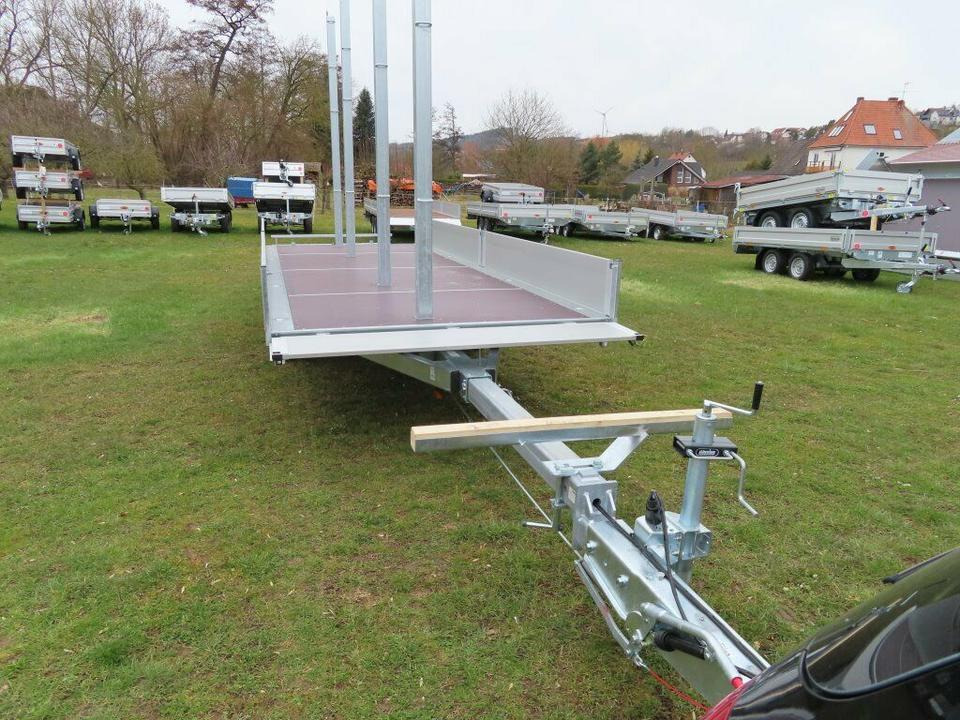Langmaterialanhänger Unsinn LM 3554-14-2040 Deichsel ausziehbar - Pritschenanhänger/ Plattformanhänger: das Bild 3 Langmaterialanhänger Unsinn LM 3554-14-2040 Deichsel ausziehbar - Pritschenanhänger/ Plattformanhänger: das Bild 3