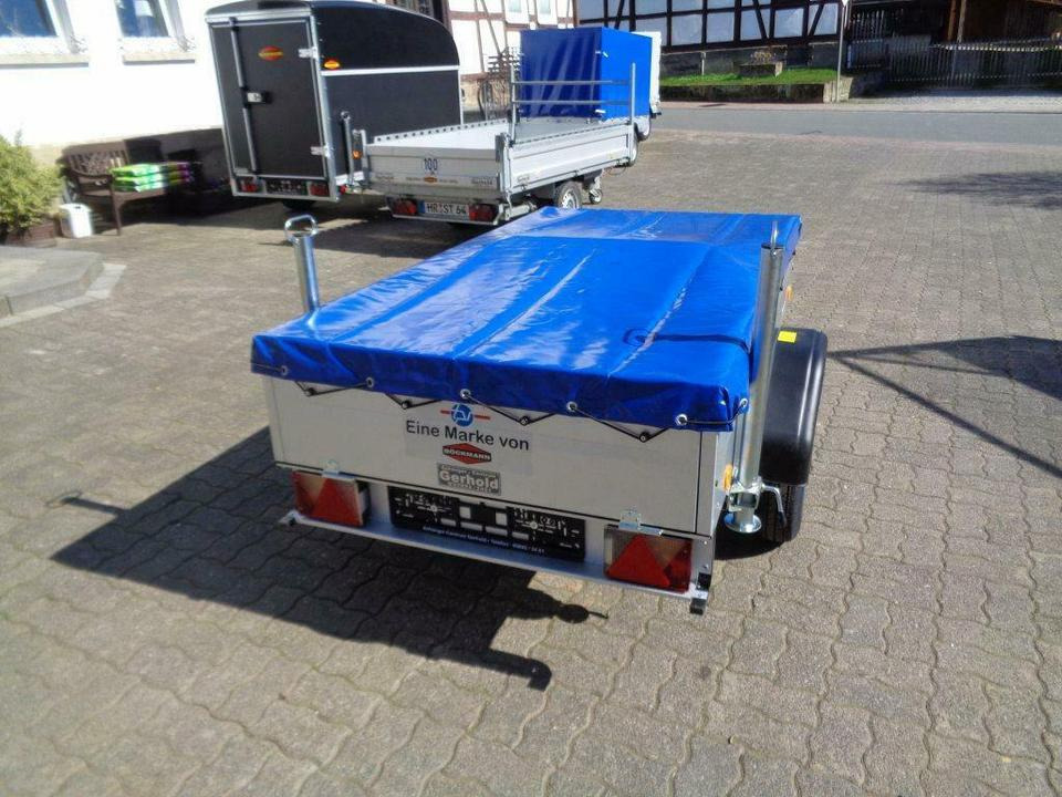 TPV PKW-Anhänger 750 kg Flachplane Stützen - PKW Anhänger: das Bild 5 TPV PKW-Anhänger 750 kg Flachplane Stützen - PKW Anhänger: das Bild 5